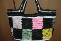 Bolsa tipo patchwork
