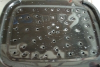 foto 6 - Perfurar toda a tampa do pote de cima