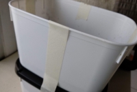 foto 5 - Prender um pote no outro com fita crepe