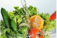 limpeza frutas, legumes e verduras