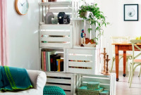 Estante  divisória 7 caixotes