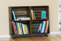 Estante 4 caixotes com rodinhas