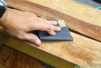 Lixar toda a madeira