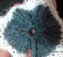 Acabamento gorro passo 3