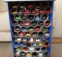 Organizador de carrinhos