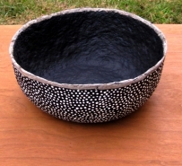 Utilitário: Vasilha (bowl) feita de papel machê