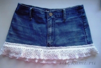 Foto 3- Costure os babados na barra